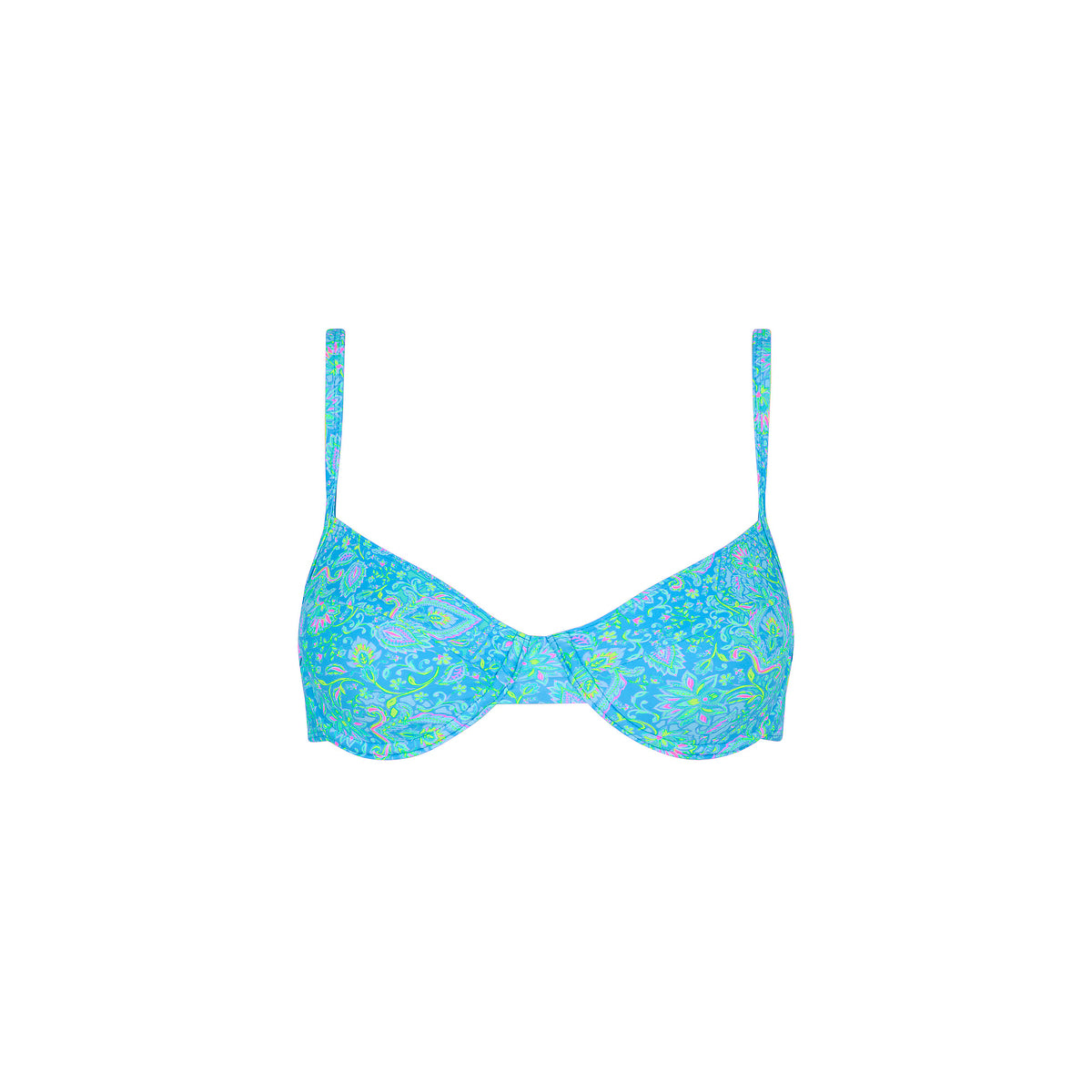 Ditzy Underwire Bra Bikini Top