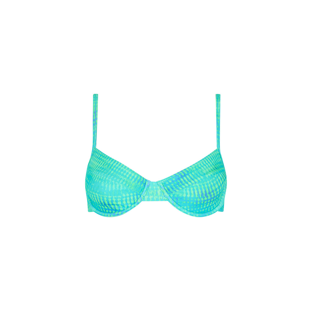Ditzy Underwire Bra Bikini Top
