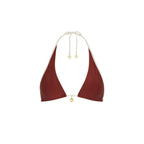 Bind Tie Halter Bikini Top