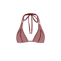 Decorative Panel Halter Bikini Top