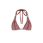 Decorative Panel Halter Bikini Top