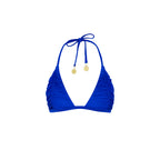 Gathered Stitch Bralette Bikini Top