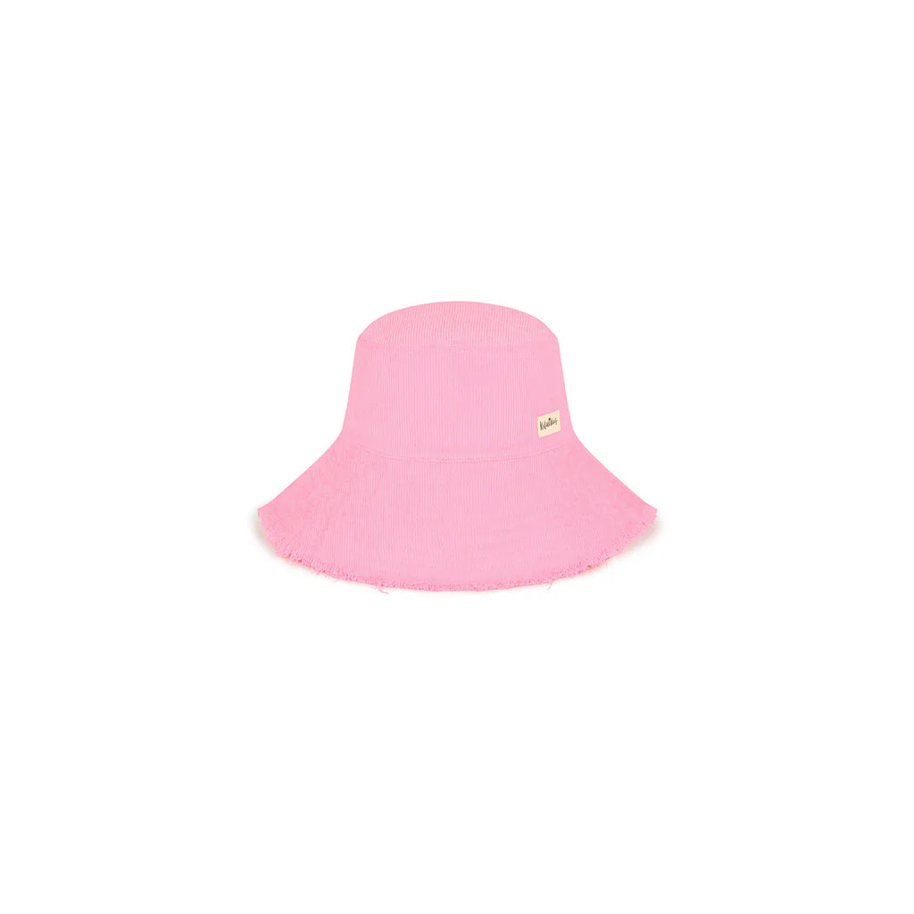 Frayed Corduroy Bucket Hat