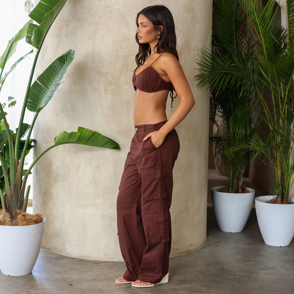 Ruched Bralette Top