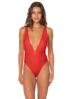 Safri Signature Cut Plunge One Piece