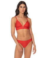 Parade Long Line Triangle Bikini Top