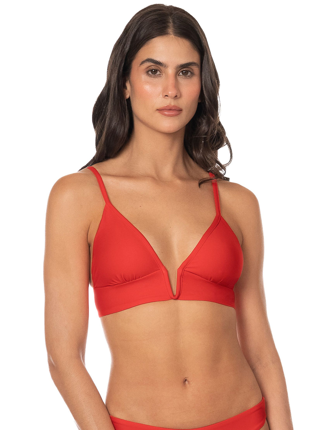 Parade Long Line Triangle Bikini Top