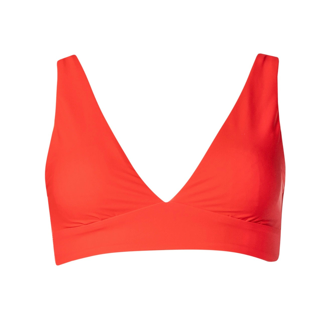 Allure Long Line Triangle Bikini Top