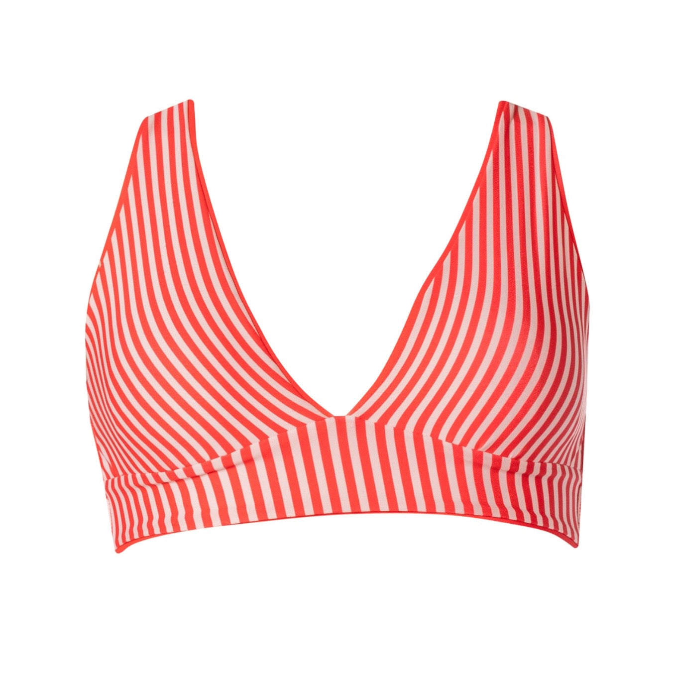 Allure Long Line Triangle Bikini Top