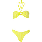 Jill Ring Bandeau Bikini Top