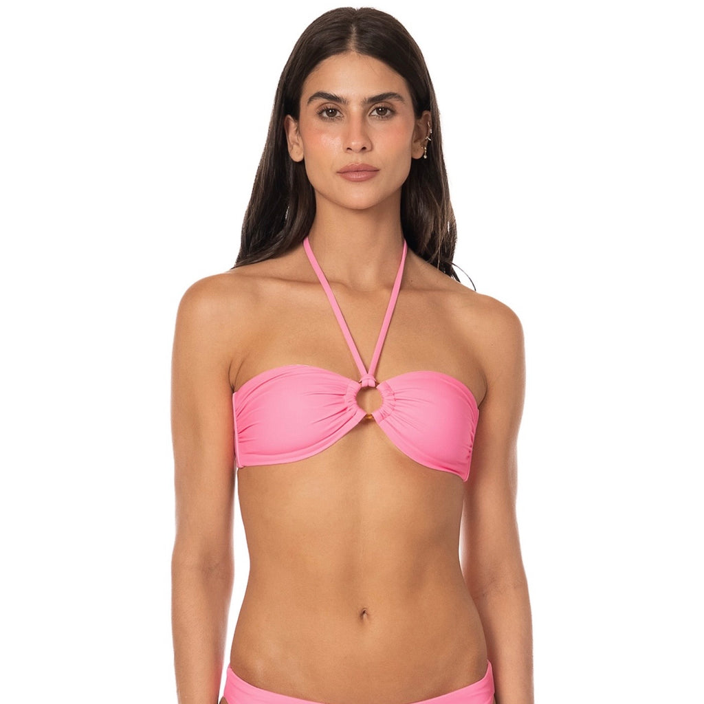 Jill Ring Bandeau Bikini Top