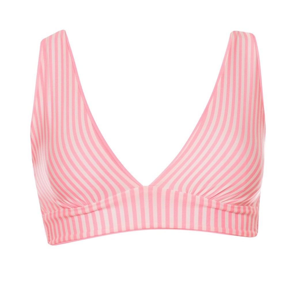 Allure Long Line Triangle Bikini Top