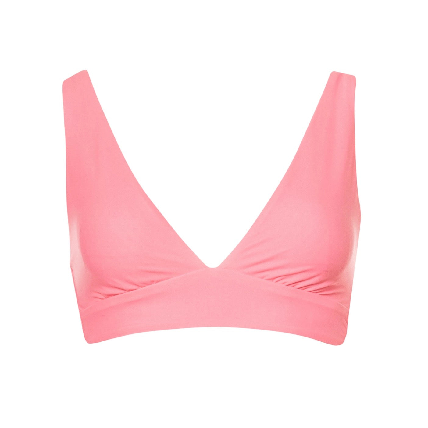 Allure Long Line Triangle Bikini Top
