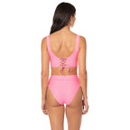 Allure Long Line Triangle Bikini Top