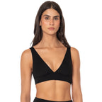 Allure Long Line Triangle Bikini Top