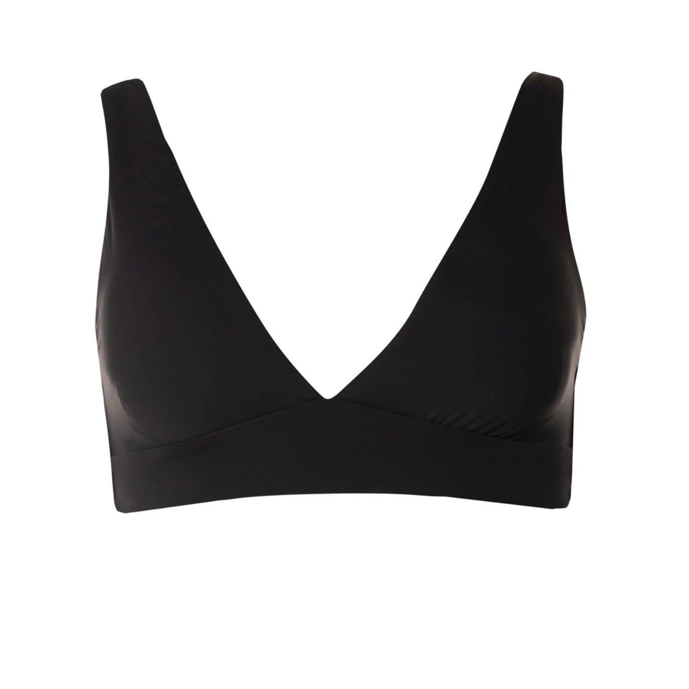 Allure Long Line Triangle Bikini Top