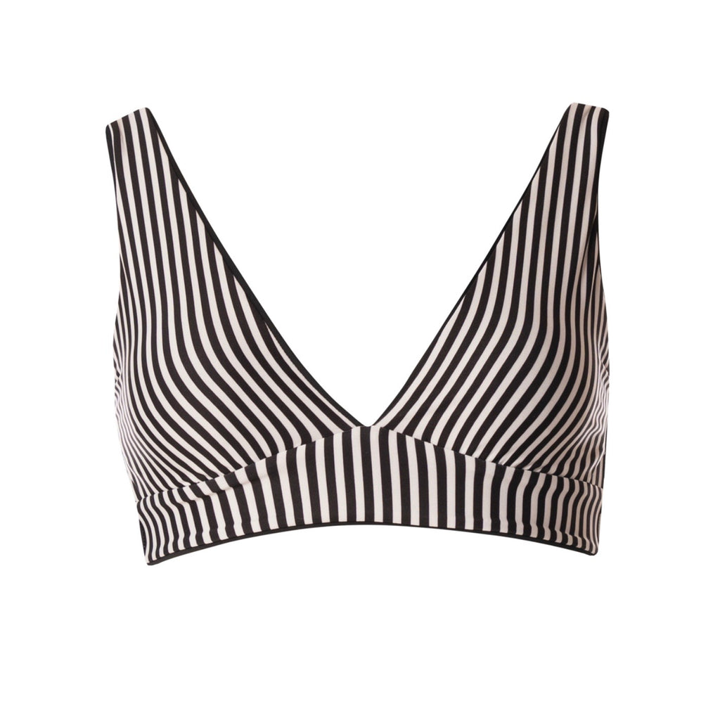 Allure Long Line Triangle Bikini Top