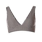 Allure Long Line Triangle Bikini Top