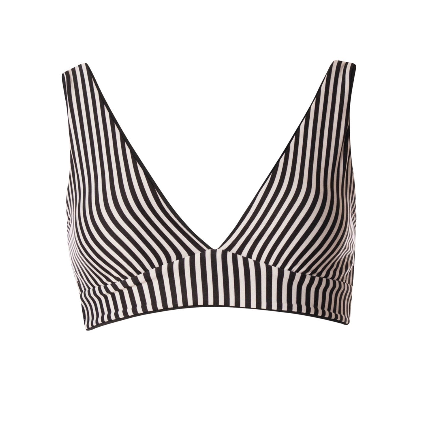 Allure Long Line Triangle Bikini Top