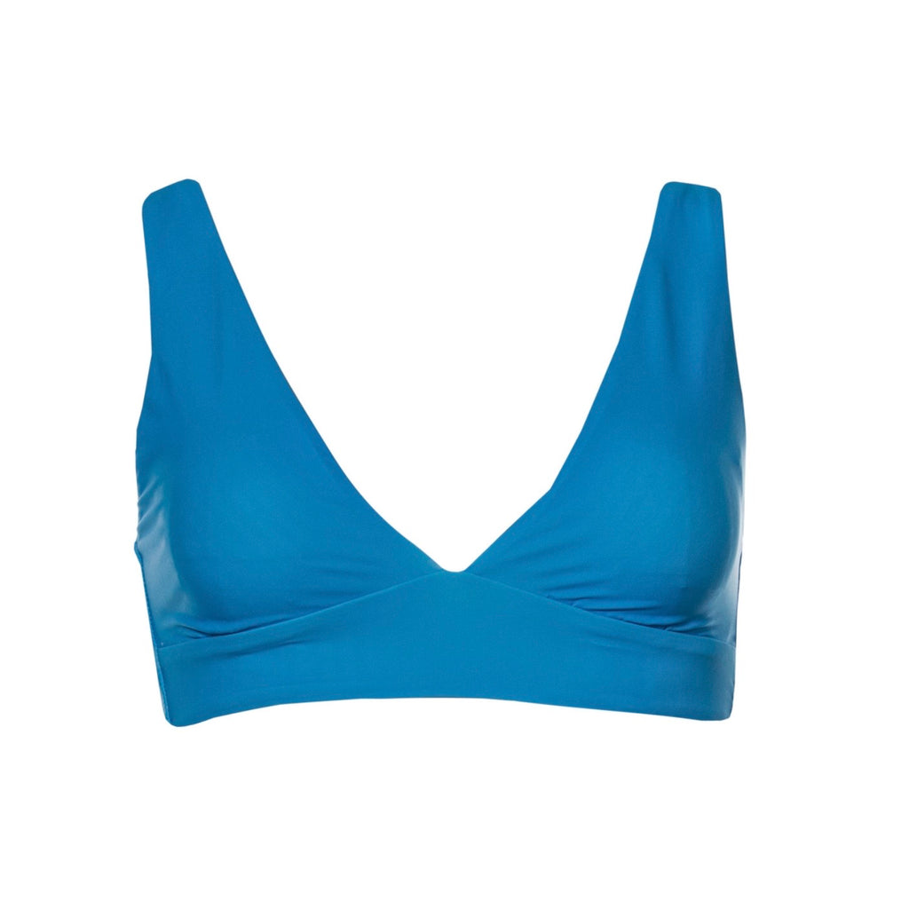 Allure Long Line Triangle Bikini Top