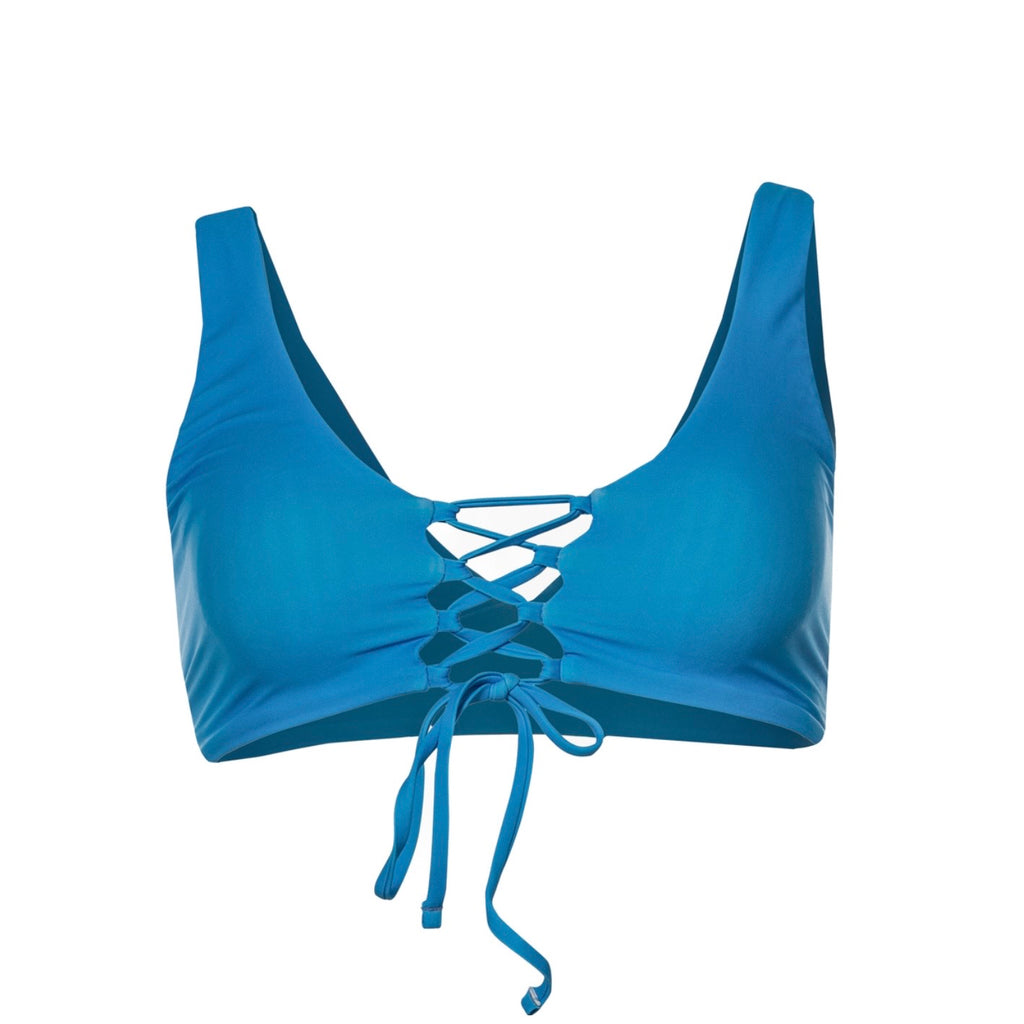 Allure Long Line Triangle Bikini Top