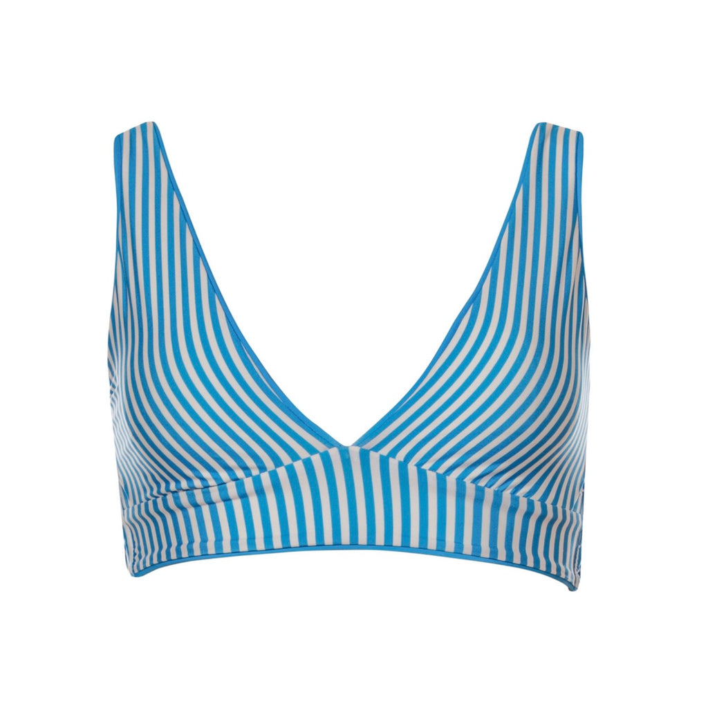 Allure Long Line Triangle Bikini Top
