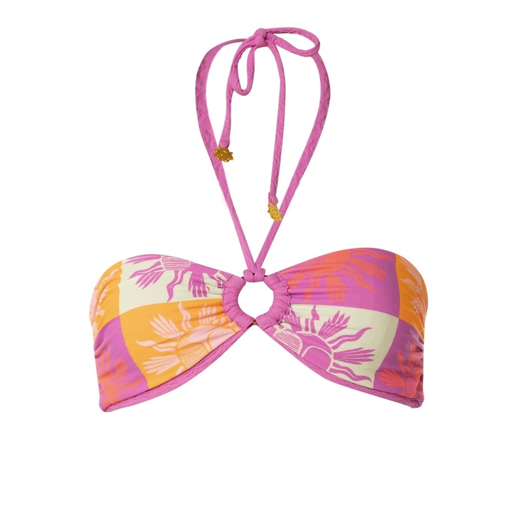 Jill Ring Bandeau Bikini Top