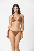 Triangle Bikini Top with Beads