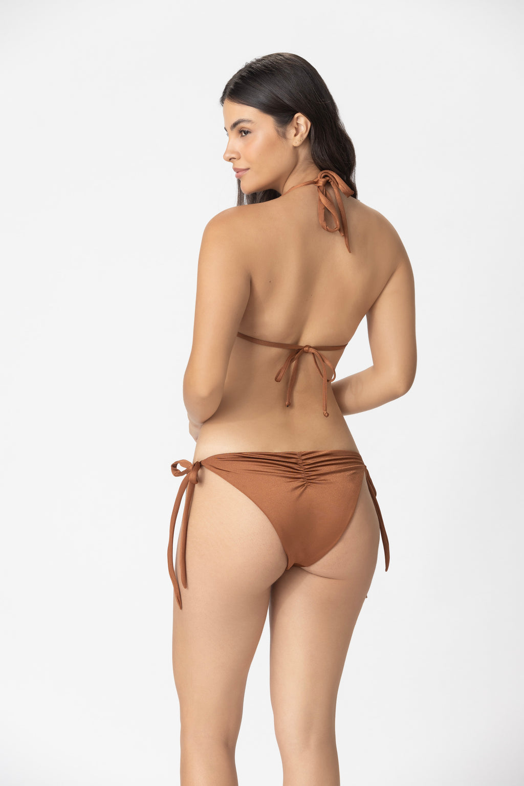 Triangle Bikini Top with Beads