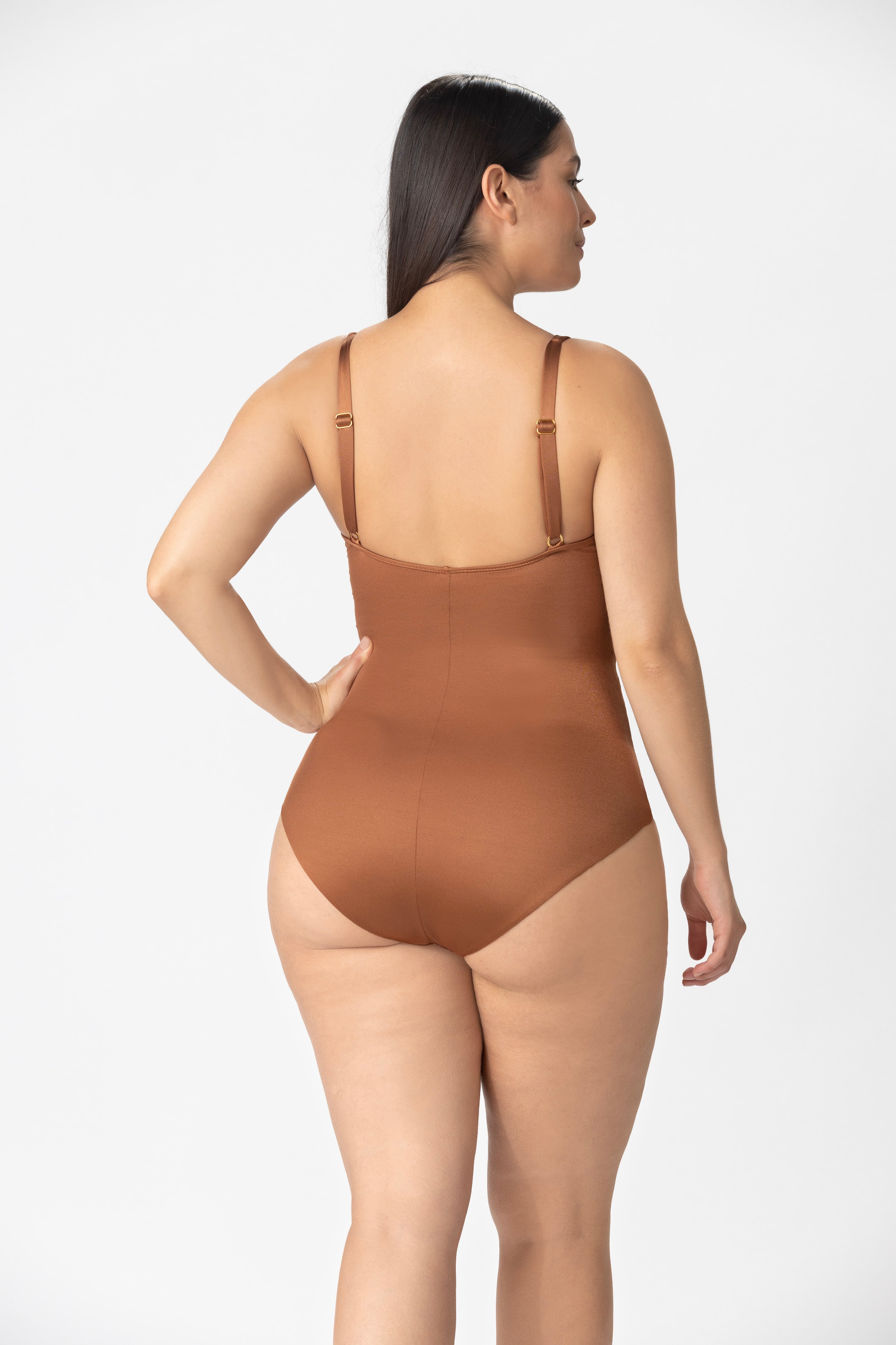 One Piece with Mesh Slit