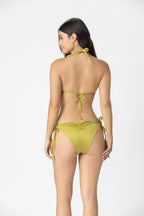 Triangle Bikini Top with Beads