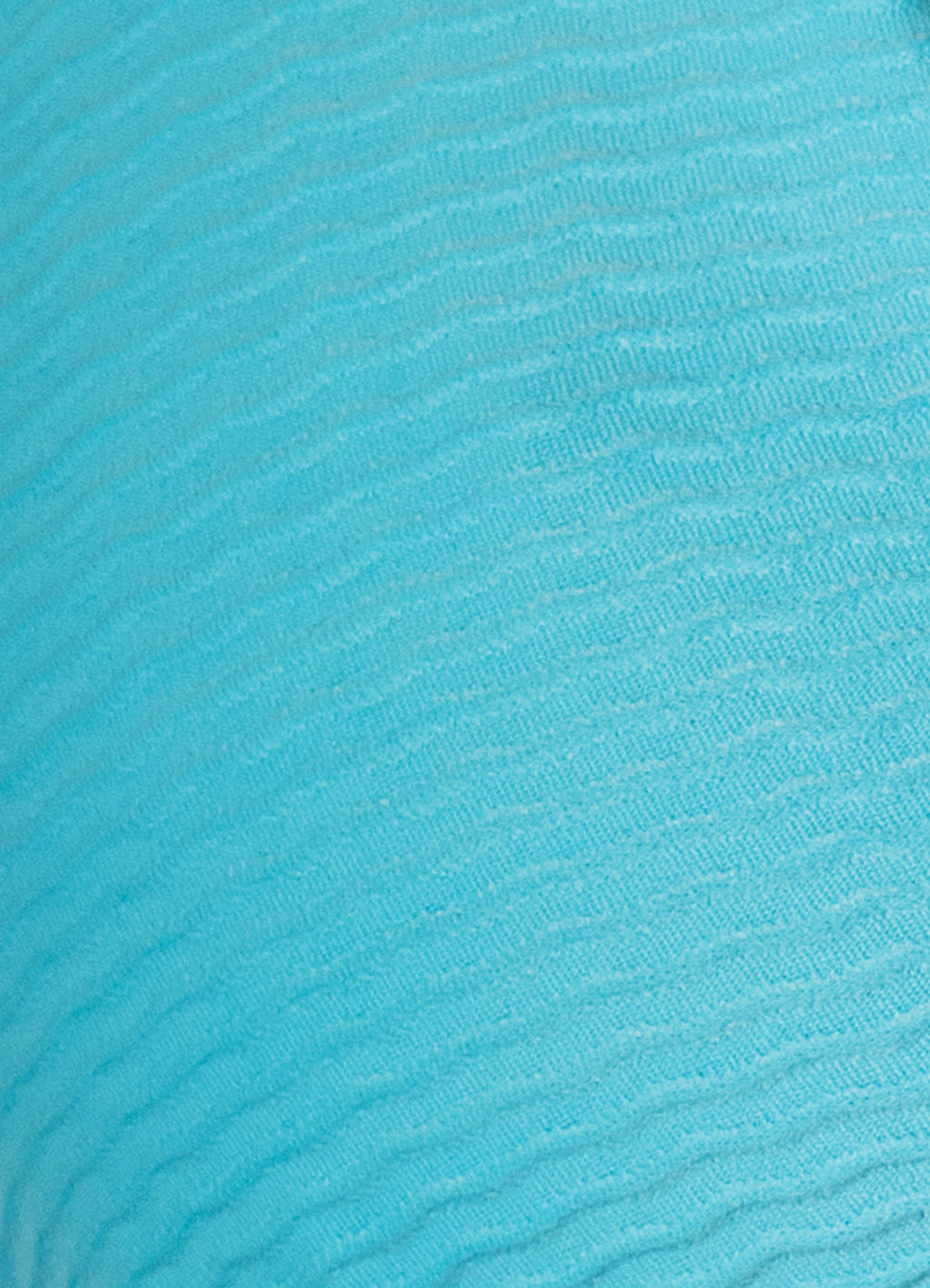 Shine Long Line Triangle Bikini Top