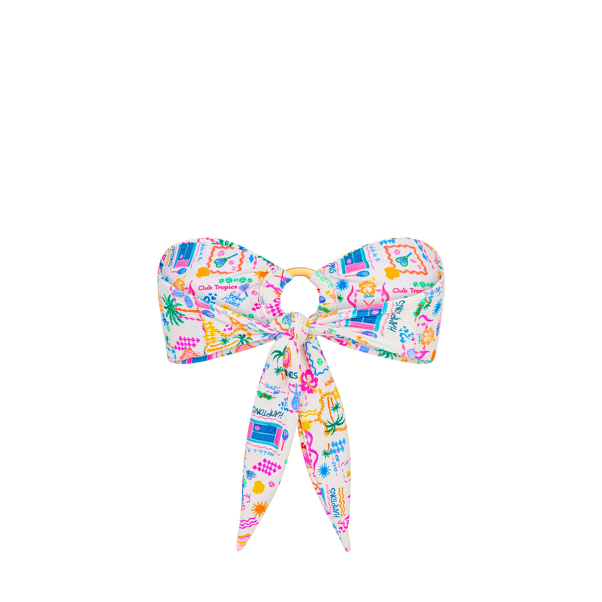 Strapless Bandeau Bikini Top