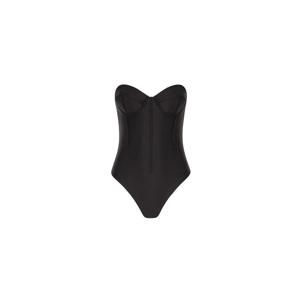 Contour Strapless Cheeky One Piece