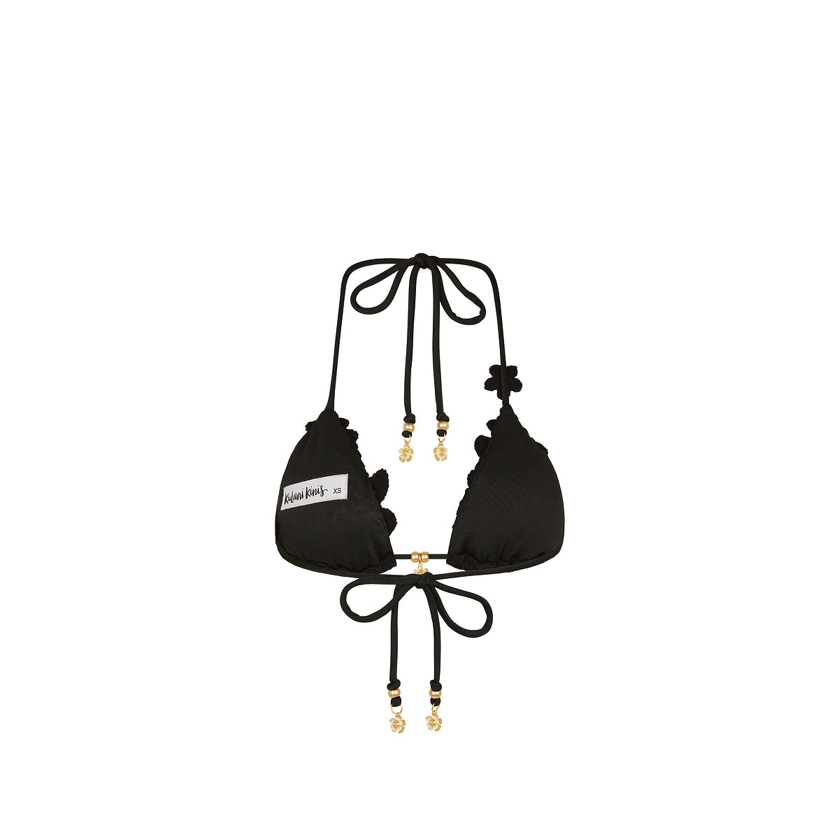 Applique Crochet Halter Top