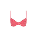 Scallop Crochet Underwire Bra Bikini Top