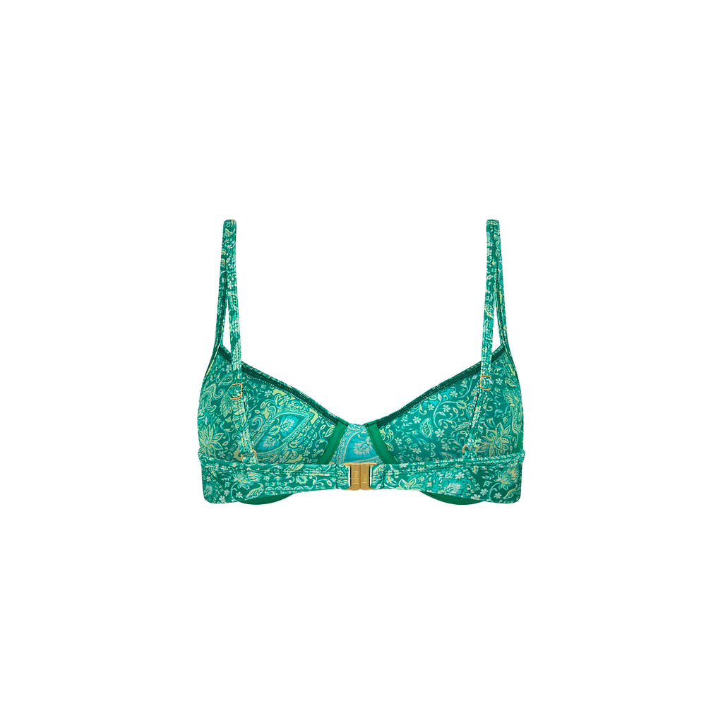 Ditzy Underwire Bra Bikini Top