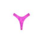 High Leg Thong Bikini Bottom