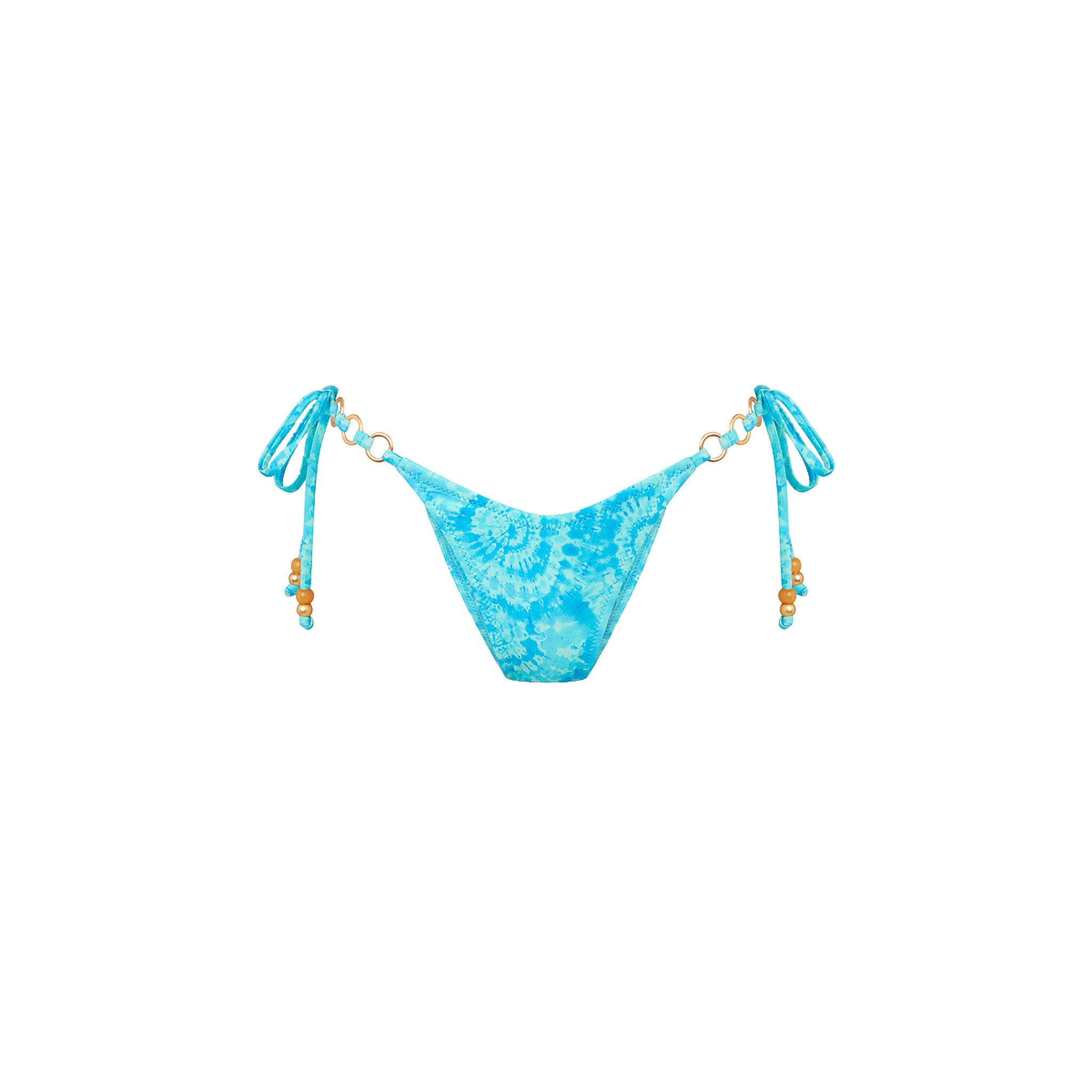 Trio Ring Cheeky Tie Bikini Bottom