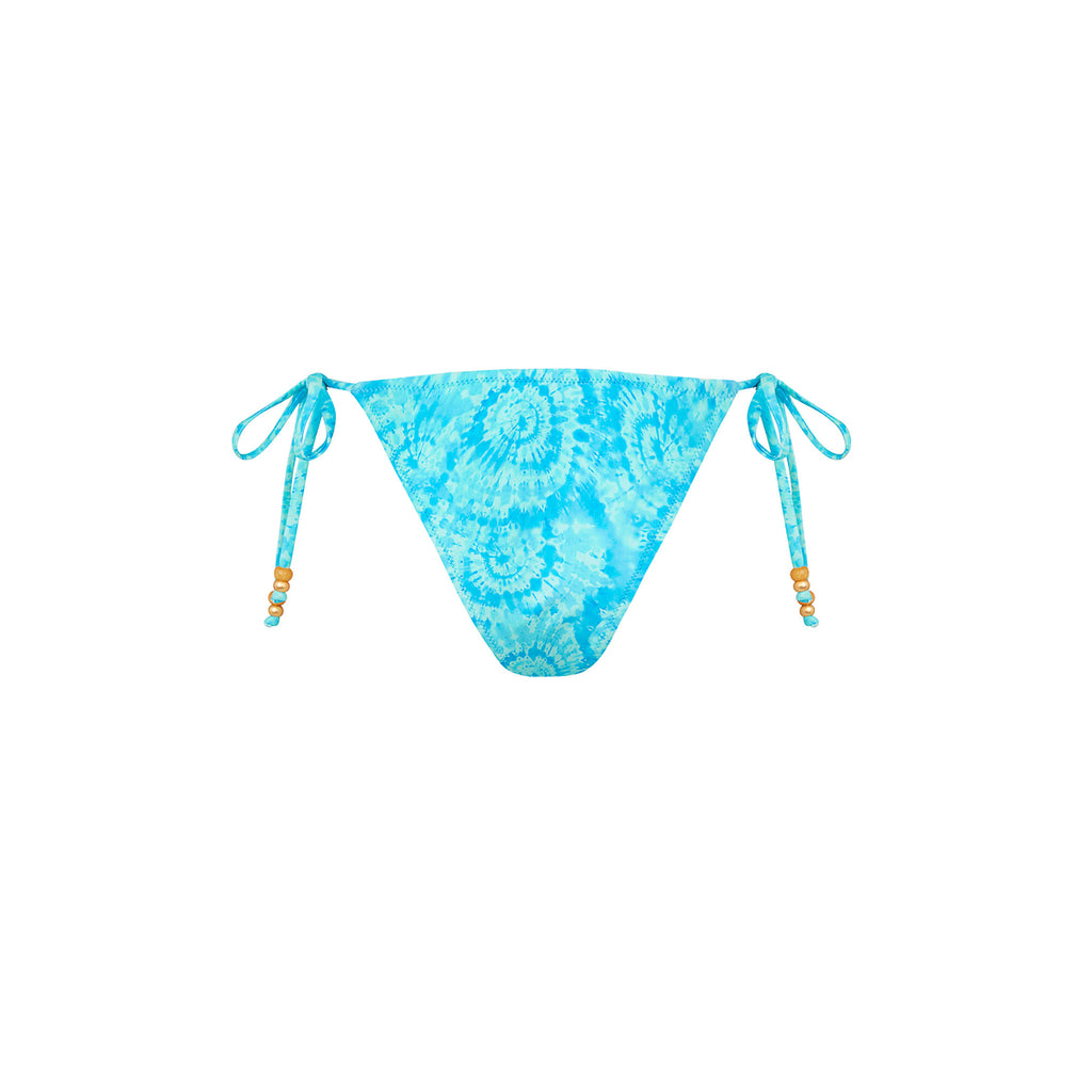 Trio Ring Cheeky Tie Bikini Bottom