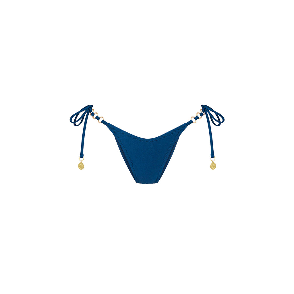 Trio Ring Cheeky Tie Bikini Bottom