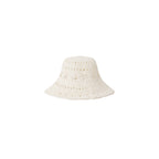 Straw Crochet Bucket Hat