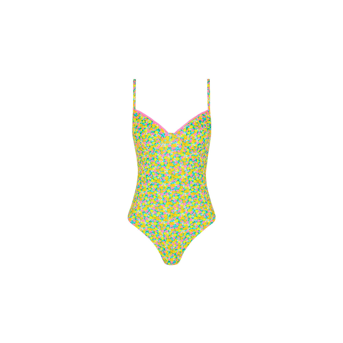 Decorative Underwire Cheeky One Piece