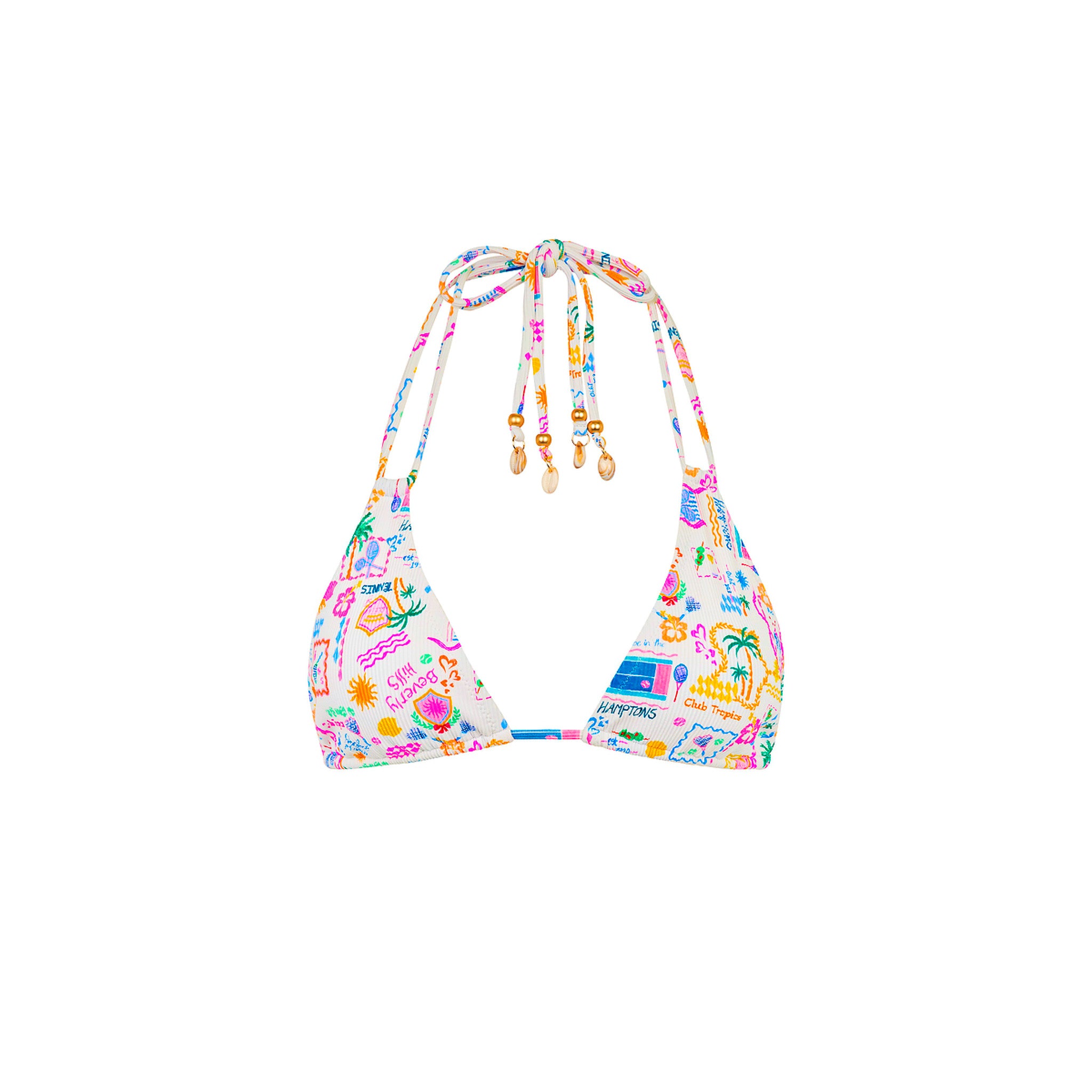 Halter Bralette Bikini Top