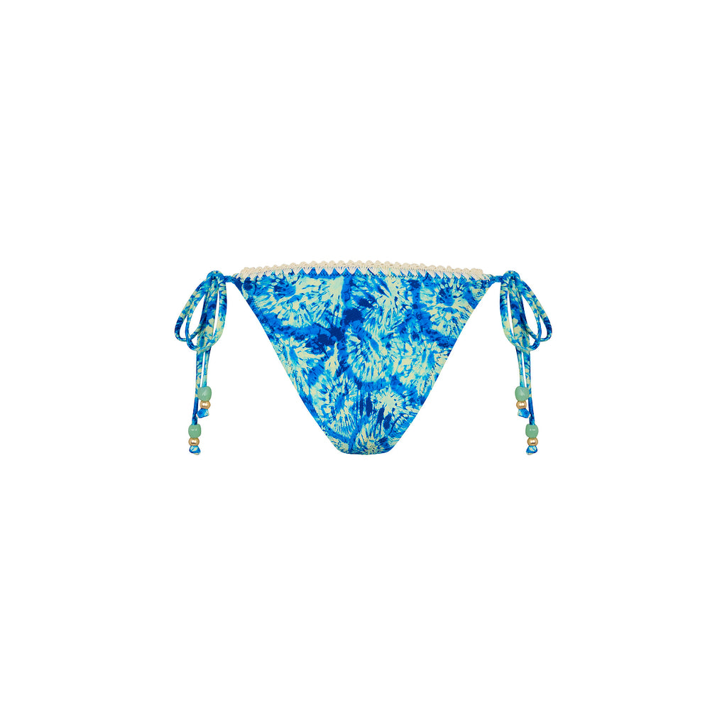 Crochet Dipped Cheeky Tie Bikini Bottom