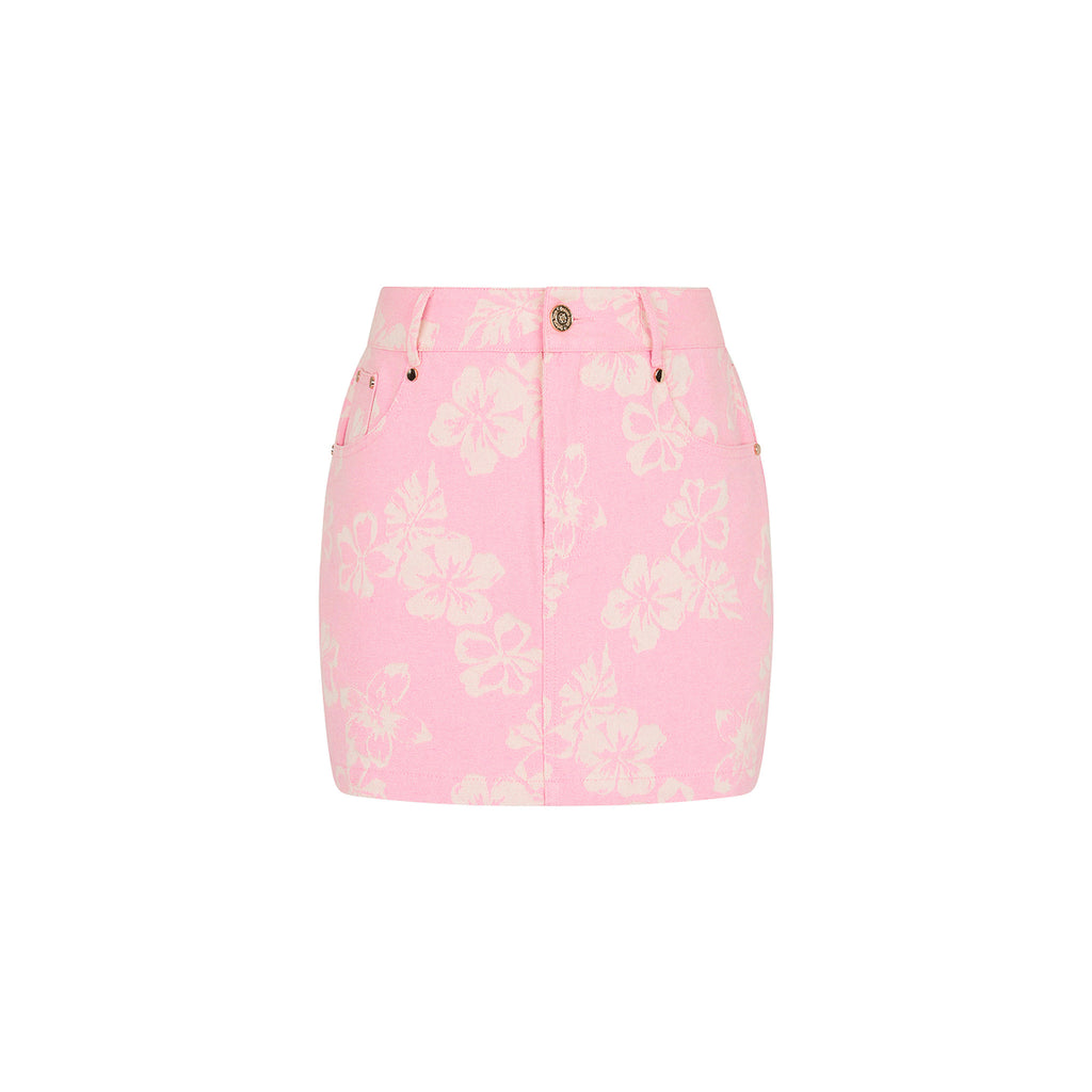 Denim Mini Skirt