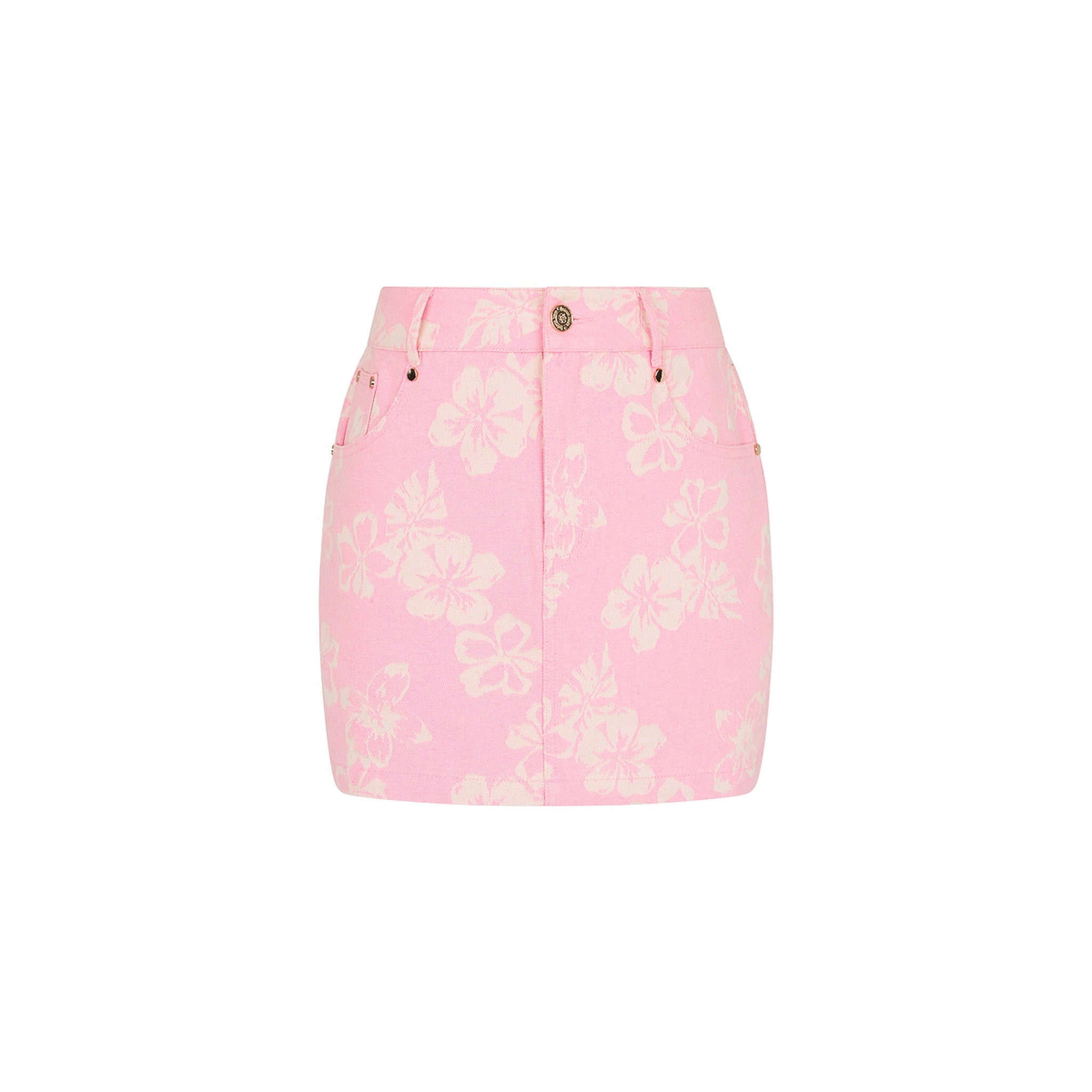 Denim Mini Skirt