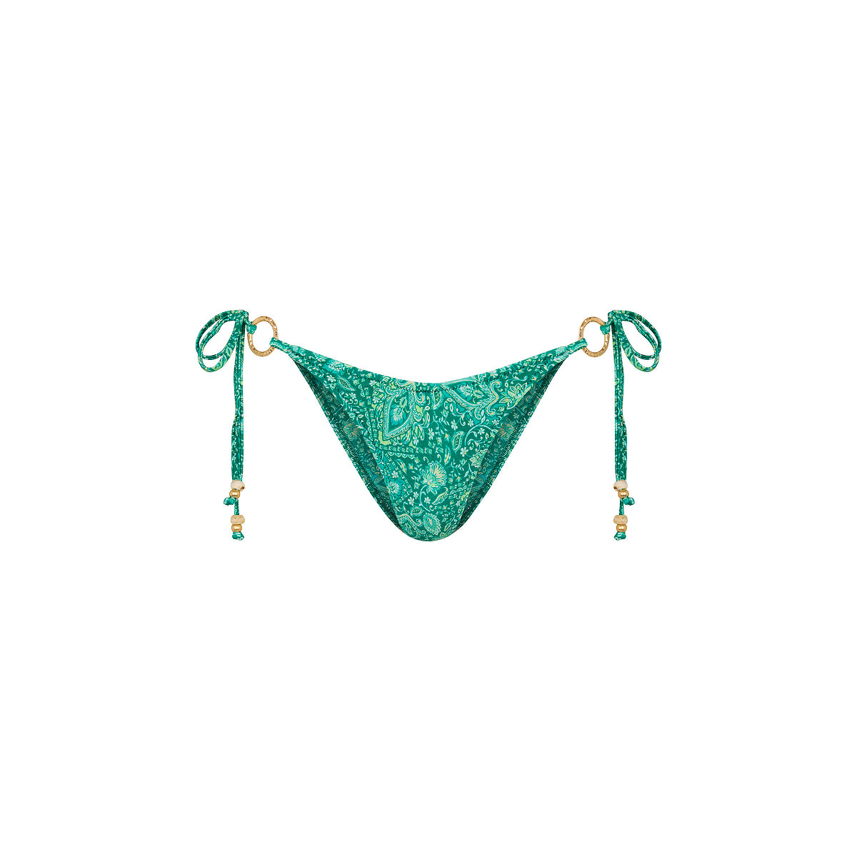 Ring Cheeky Tie Bikini Bottom