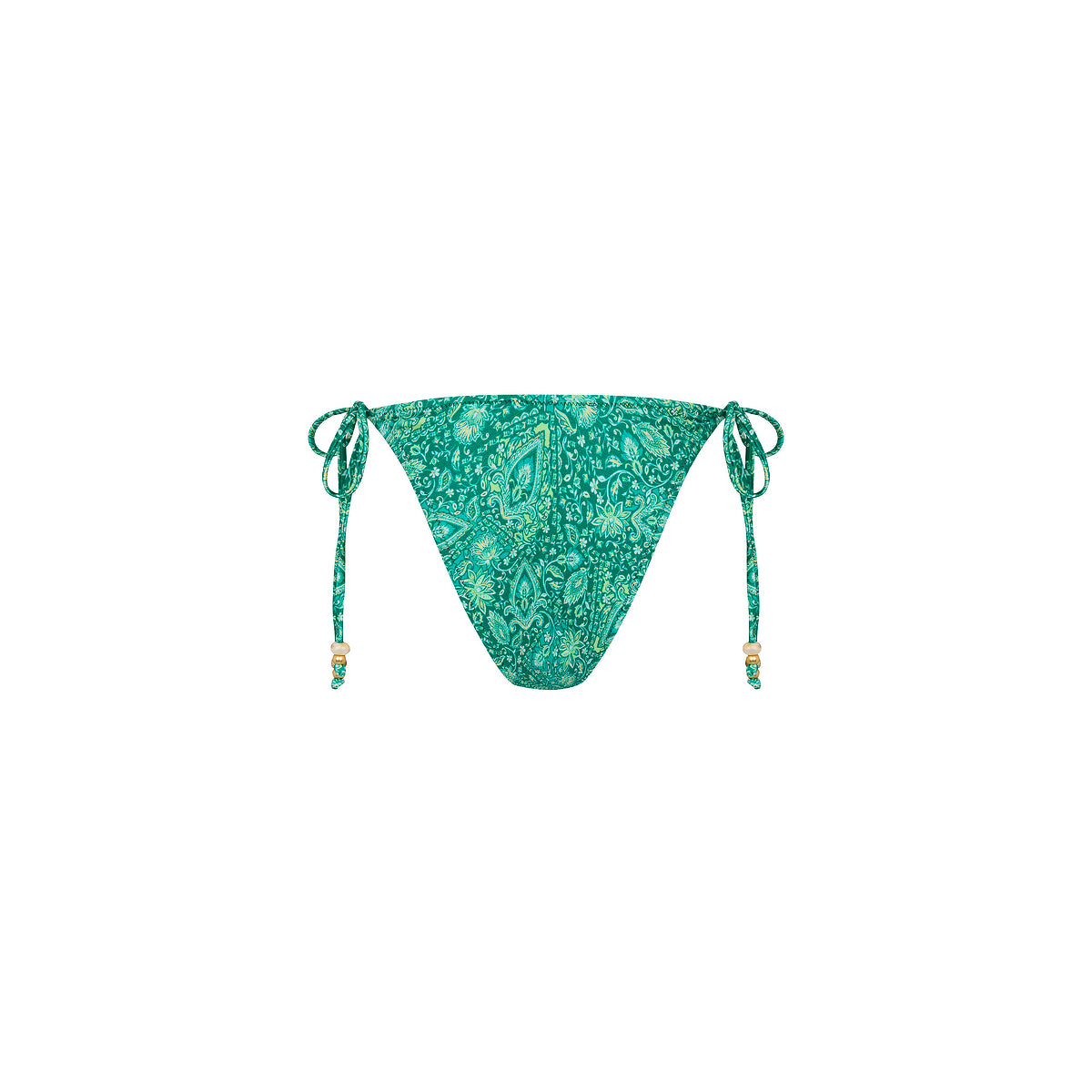 Ring Cheeky Tie Bikini Bottom