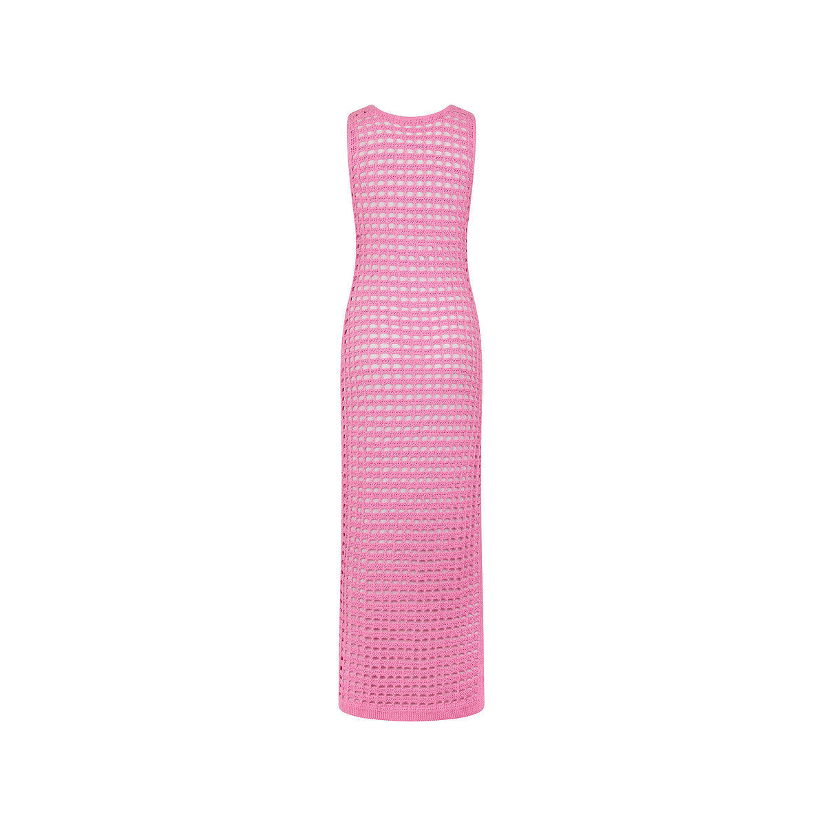Crochet Plunge Maxi Dress